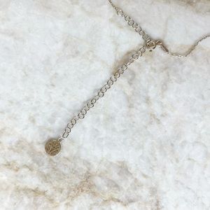 Over Silver Enamel Matchstick Necklace 